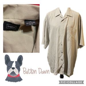 Men’s casual button down shirt